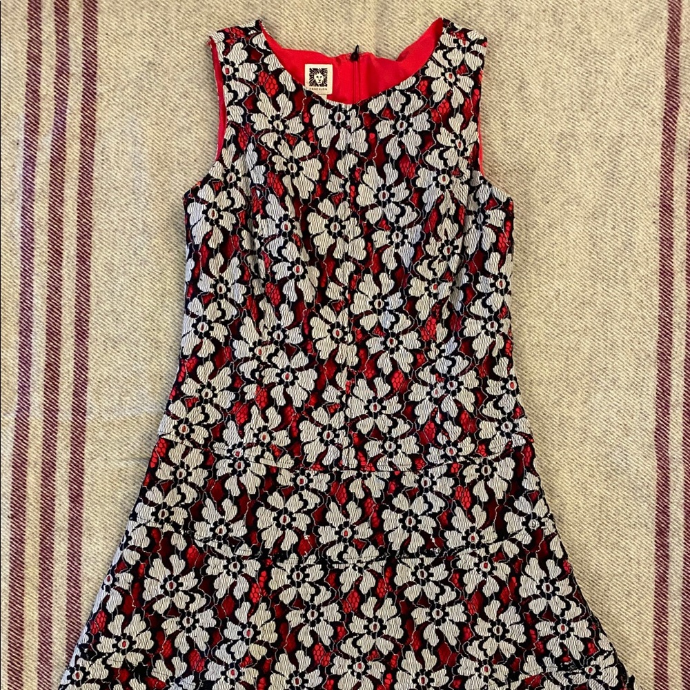 Anne Klein lace floral dress
